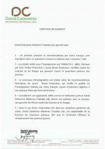 garantie 20 ans FRANCE